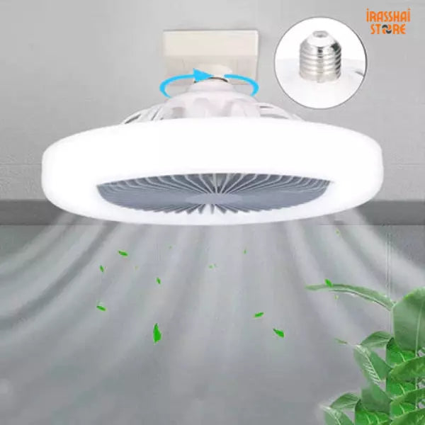 Luminária LED com Ventilador Premium